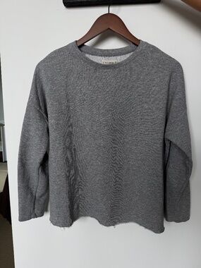 Pull&Bear Grey Oversized Fit Sweater